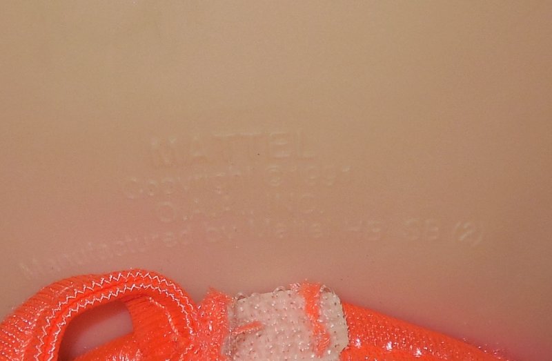 Image 2 of 1991 Mattel Cabbage Patch Kids Plush Toy Doll CPK Xavier Roberts OAA Girl