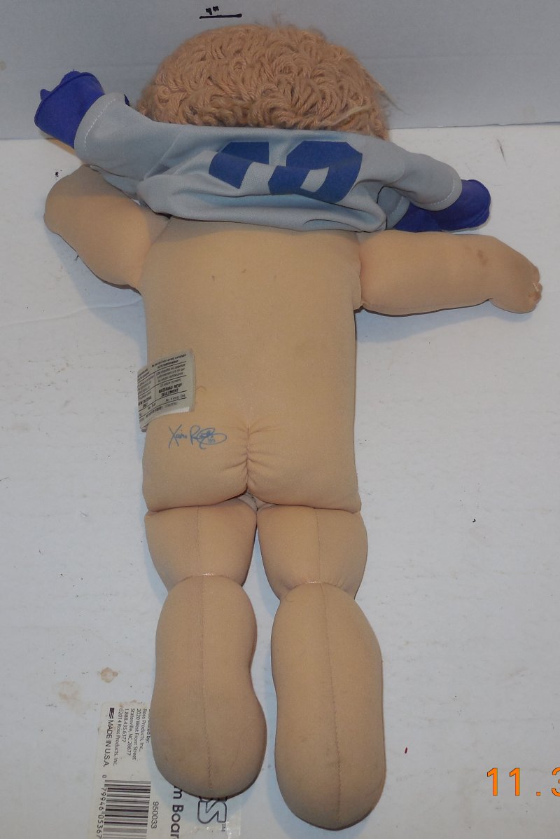 Image 5 of 1982 Coleco Cabbage Patch Kids Plush Toy Doll CPK Xavier Roberts OAA Blonde Boy