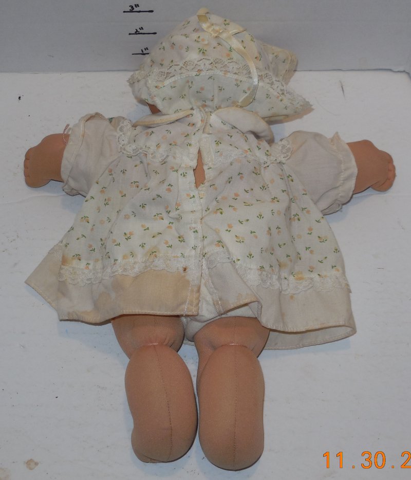 Image 2 of 1985 Coleco Cabbage Patch Kids Plush Toy Doll CPK Xavier Roberts OAA Baby