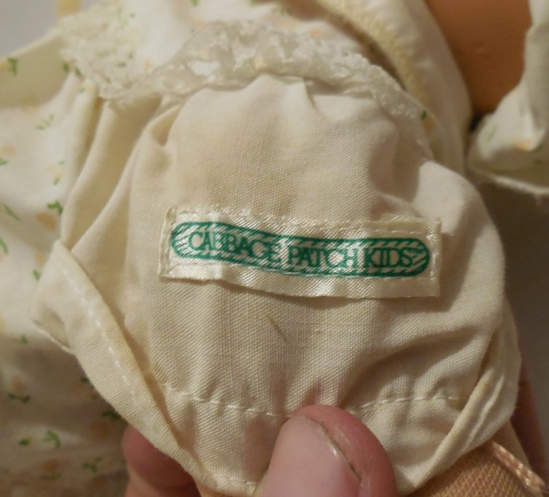 Image 5 of 1985 Coleco Cabbage Patch Kids Plush Toy Doll CPK Xavier Roberts OAA Baby