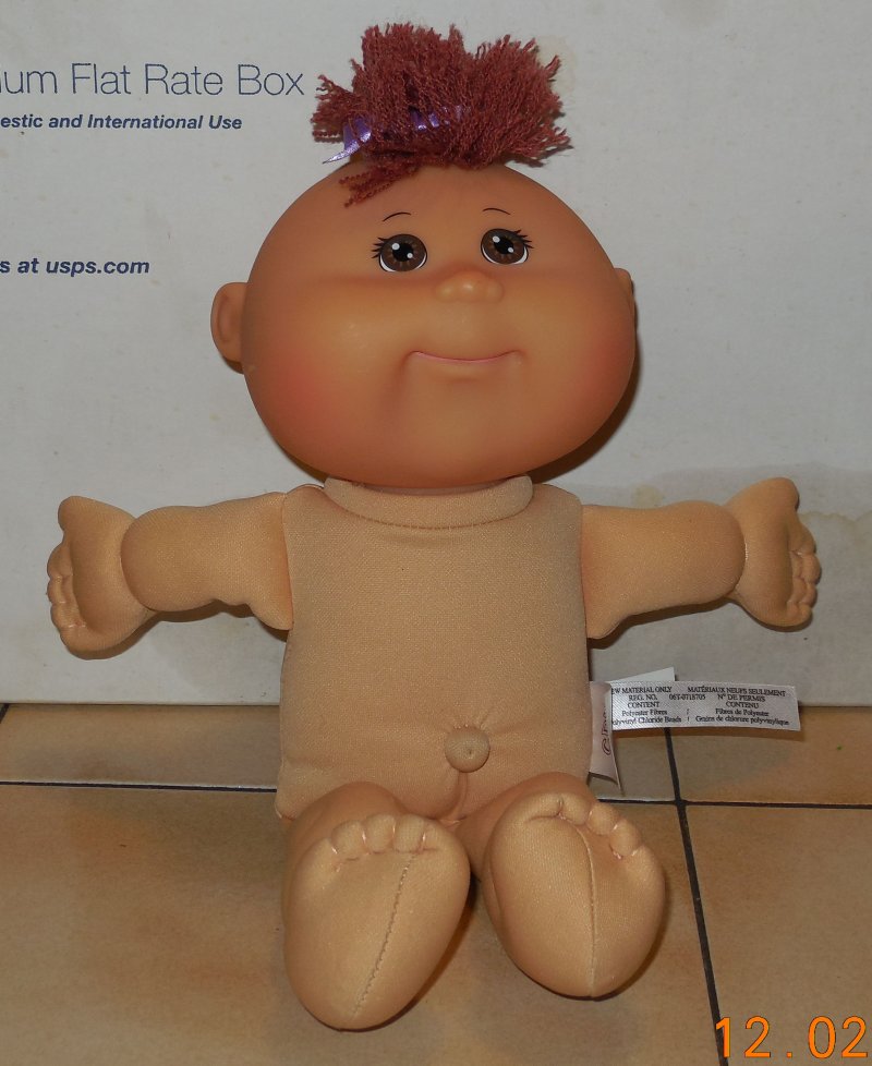 Image 0 of 2005 Play Along Cabbage Patch Kids Plush Toy Doll CPK Xavier Roberts OAA