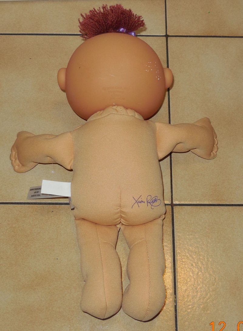 Image 1 of 2005 Play Along Cabbage Patch Kids Plush Toy Doll CPK Xavier Roberts OAA