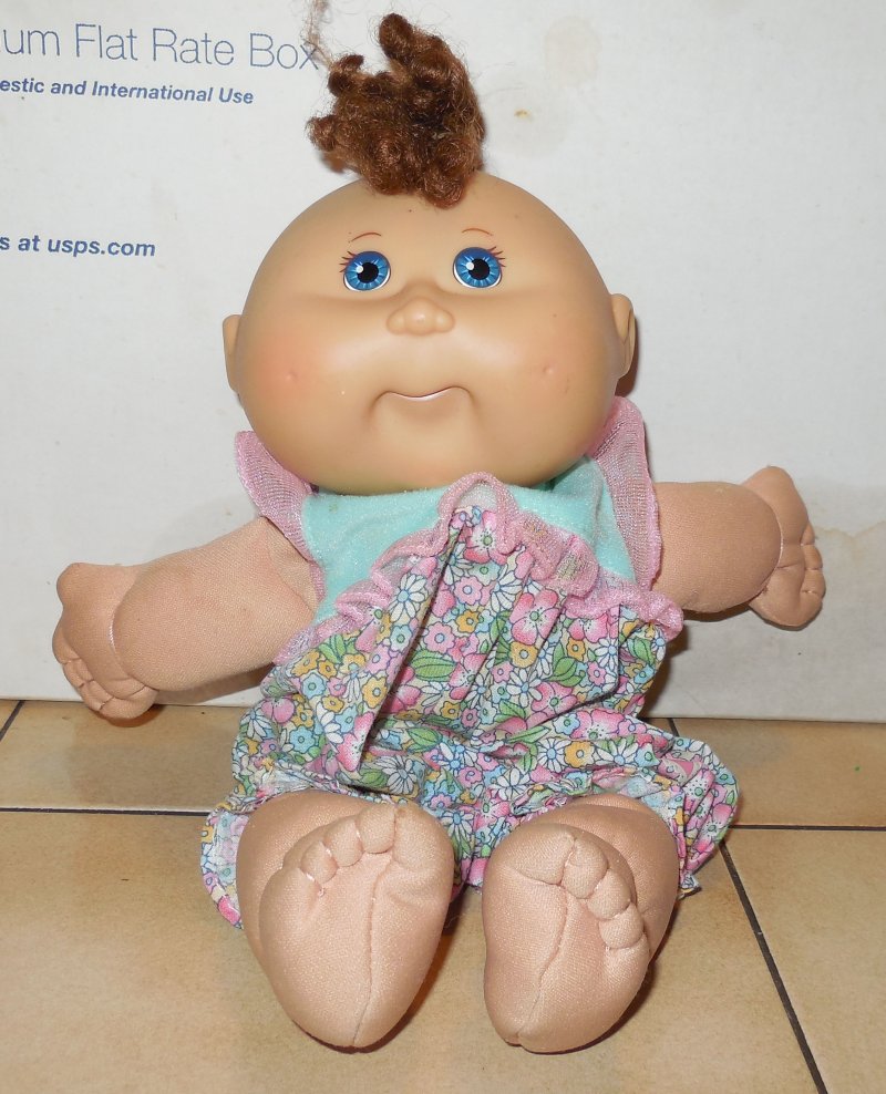 Image 0 of 2004 Play Along Cabbage Patch Kids Plush Toy Doll CPK Xavier Roberts OAA #2