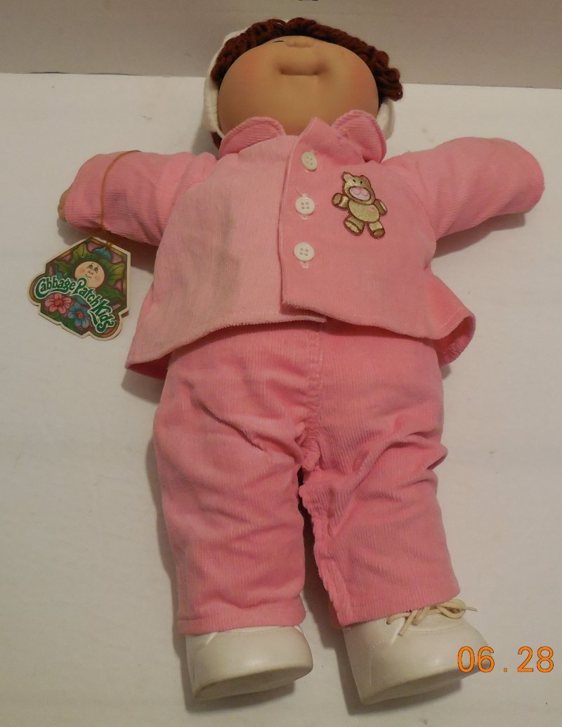 Image 2 of Vintage 1983 Coleco Cabbage Patch Kids Plush Toy Doll CPK Xavier Roberts OAA