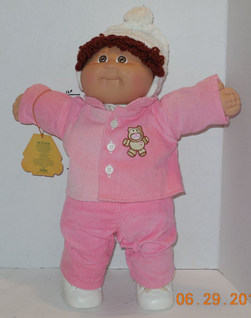 Image 7 of Vintage 1983 Coleco Cabbage Patch Kids Plush Toy Doll CPK Xavier Roberts OAA