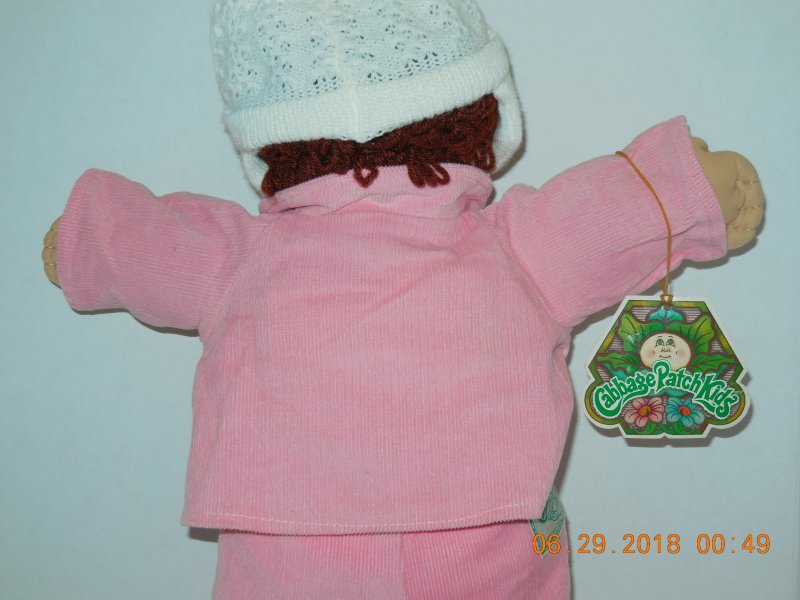 Image 13 of Vintage 1983 Coleco Cabbage Patch Kids Plush Toy Doll CPK Xavier Roberts OAA