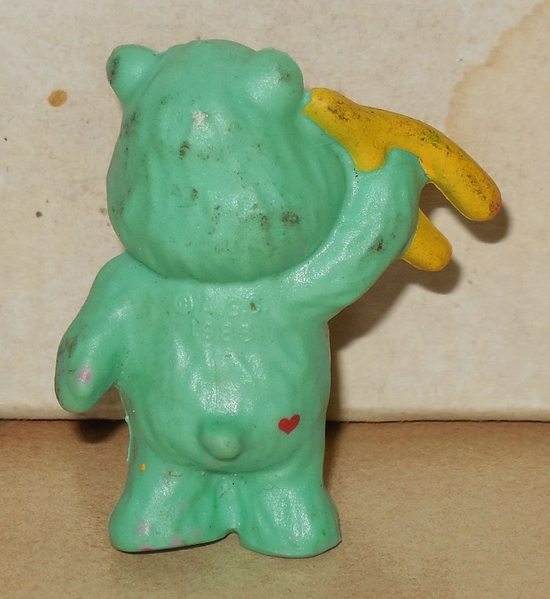 Image 1 of 1984 Kenner Care Bears Wish Bear Mini Pvc Figure Vintage 80's #1