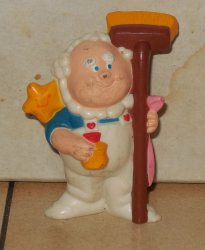 1984 Kenner Care Bears Cloudkeeper Mini Pvc Figure Vintage 80's #2