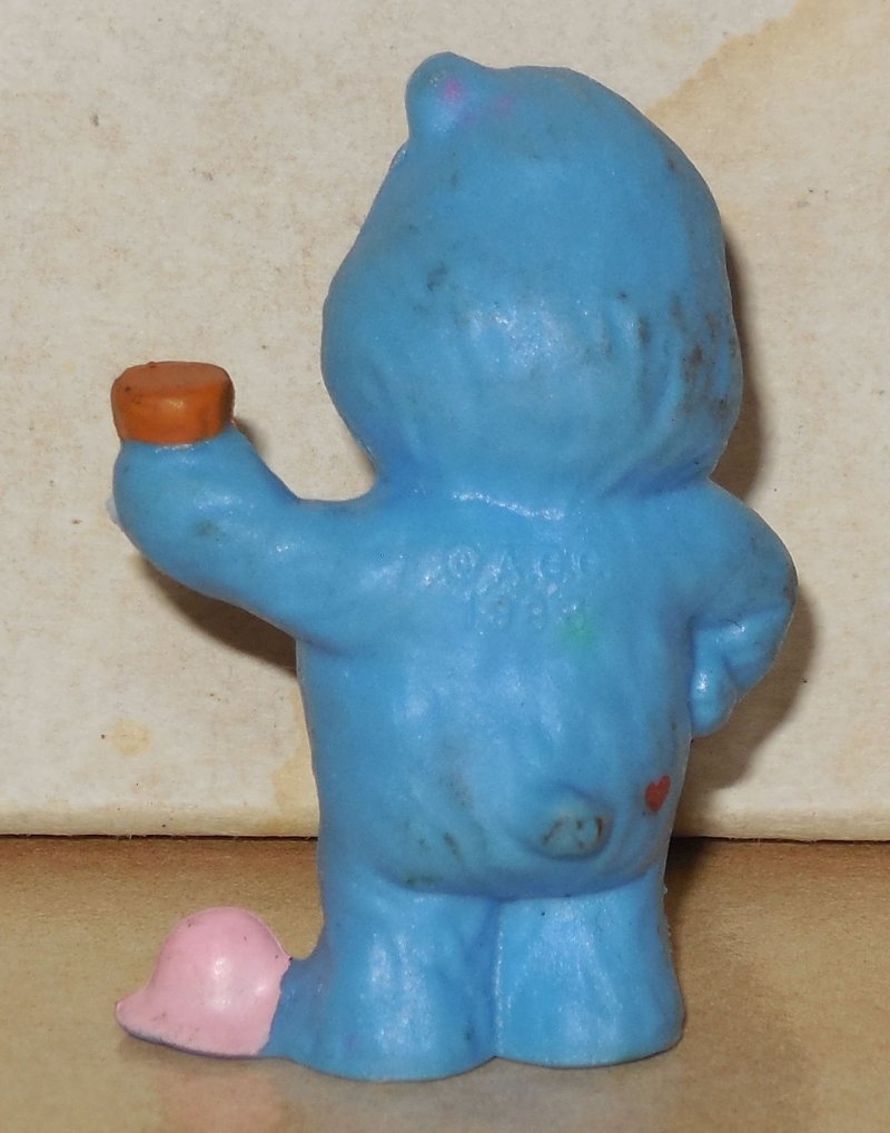 Image 1 of 1984 Kenner Care Bears Grumpy Bear Mini Pvc Figure Vintage 80's #3