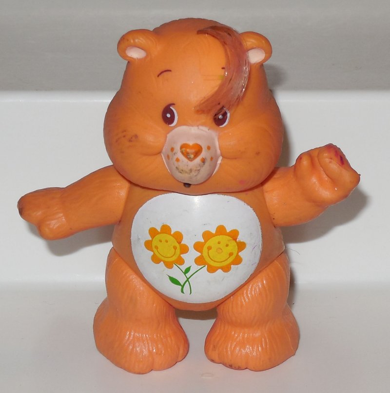 Image 0 of 1984 Kenner CARE BEARS Friendship Bear Poseable Vintage 80's Rare VHTF