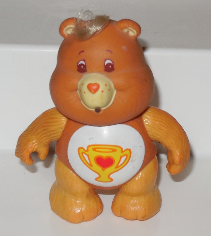 Image 0 of 1984 Kenner CARE BEARS Champ Bear Poseable Vintage 80's Rare HTF