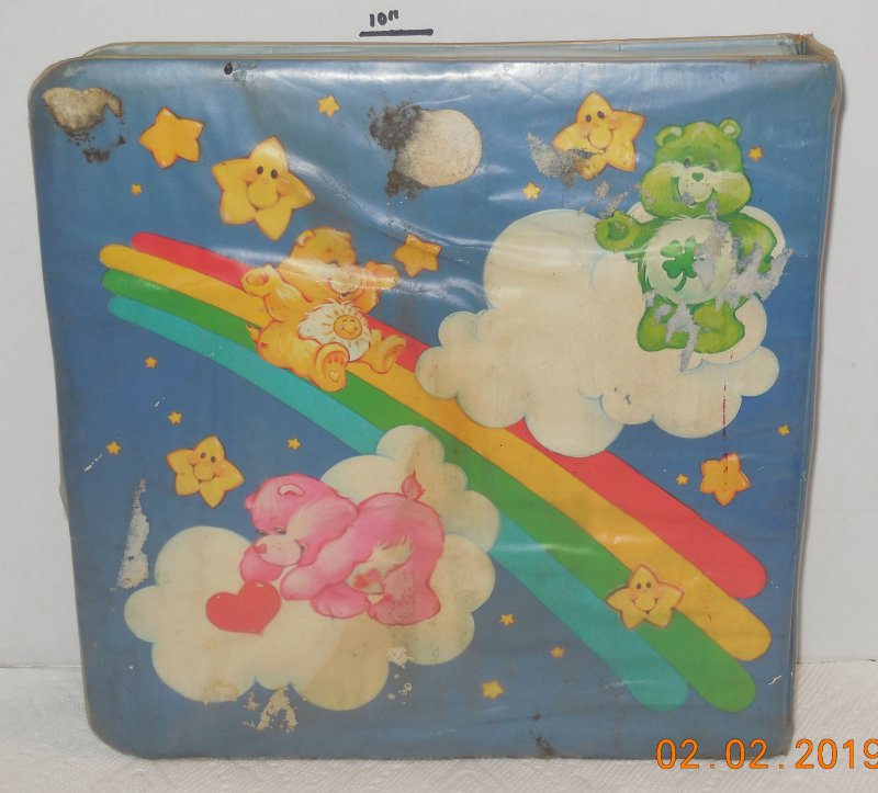 Image 2 of Kenner CARE BEARS Storage Case Possible & PVC figures Vintage 80's