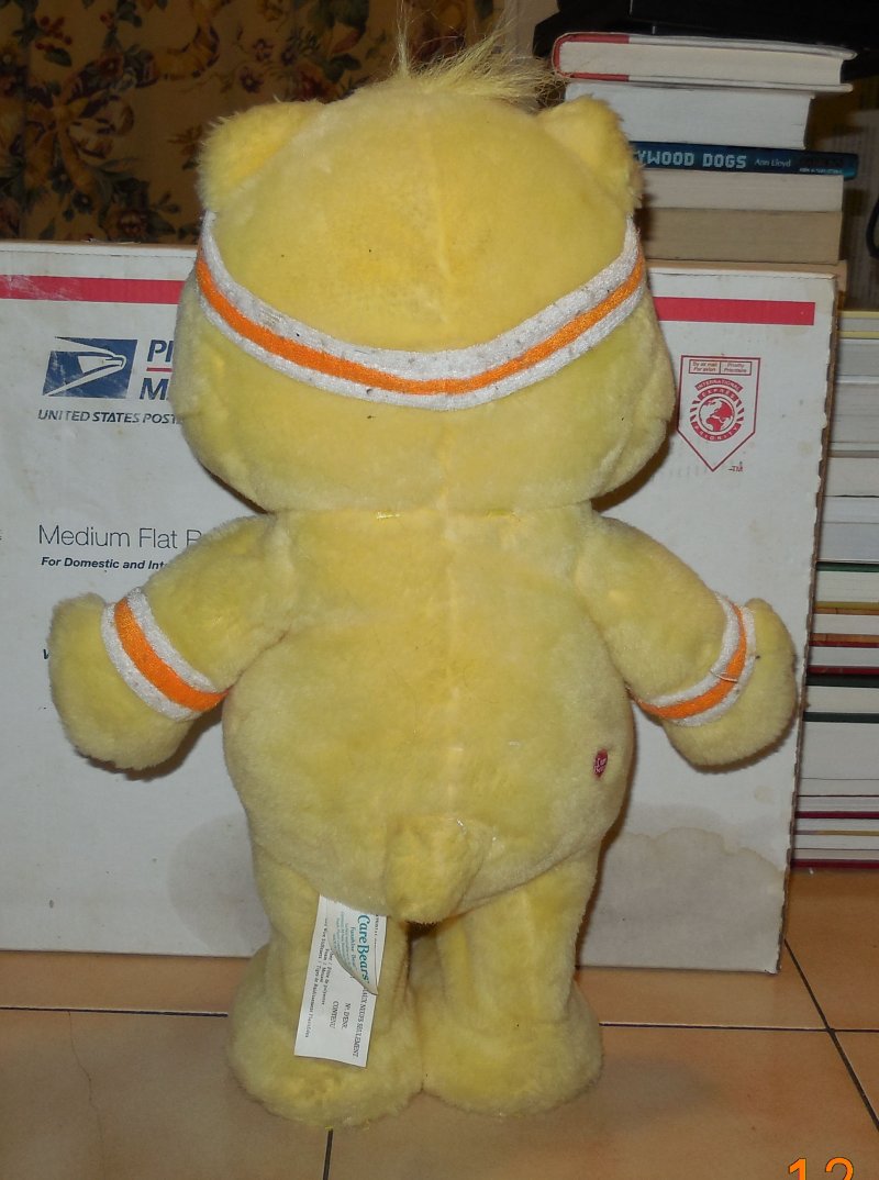 Image 1 of 2004 Care Bears Fit & Fun Exercise Funsine Bear Electronic Talking Plush WORKS!