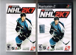 2k Sports NHL 2k7 PS2 Game PlayStation 2007 Hockey CIB