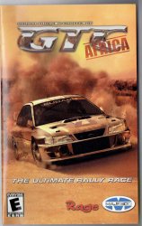 Global touring challenge GTC Africa Video Game PlayStation 2 PS2 MANUAL Only