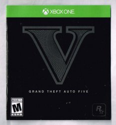 Grand Theft Auto Five XBOX One Instruction Manual only