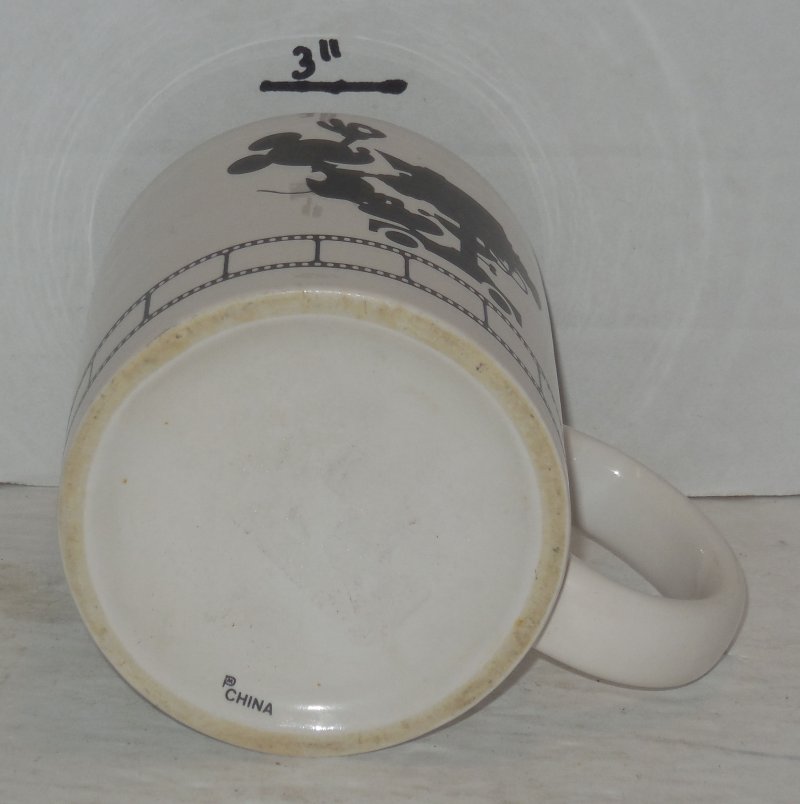 Image 4 of 1987 Coffee Mug Cup Disney MGM Studios Ceramic white