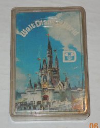Vintage 70's 80's Walt Disney World Exclusive Deck of Playing Cards