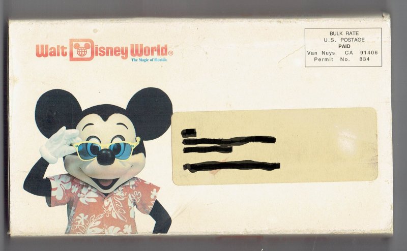 Image 3 of Vintage 1994 Walt Disney World Trip Planning Video Rare & VHTF