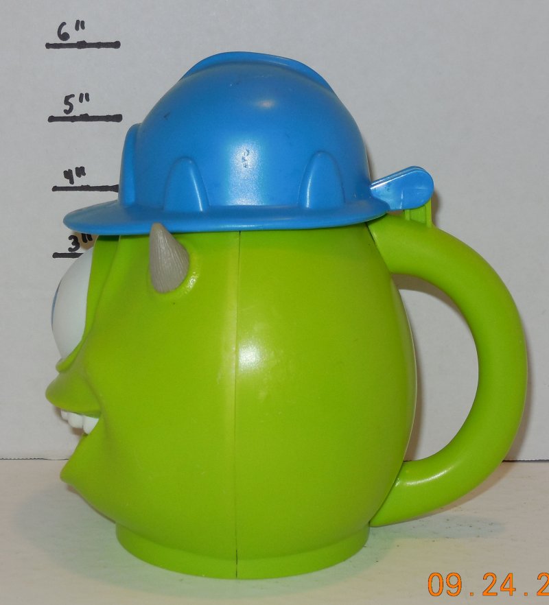 Image 3 of Disney On Ice Exclusive Monsters Inc Mike Wazowski Cup Mug Rare HTF