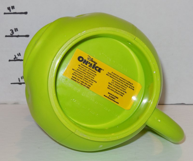 Image 4 of Disney On Ice Exclusive Monsters Inc Mike Wazowski Cup Mug Rare HTF