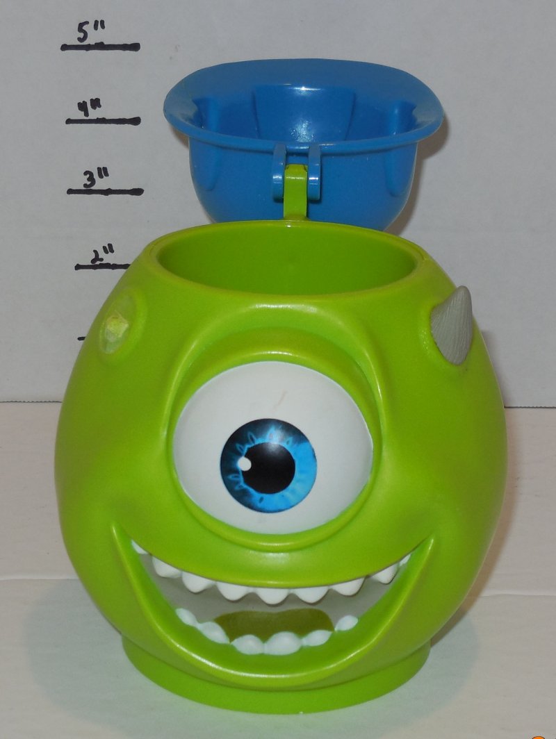 Image 5 of Disney On Ice Exclusive Monsters Inc Mike Wazowski Cup Mug Rare HTF