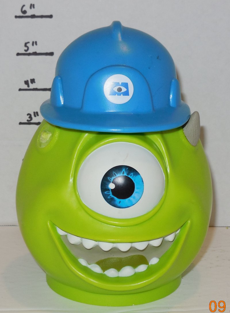 Image 0 of Disney On Ice Exclusive Monsters Inc Mike Wazowski Cup Mug Rare HTF