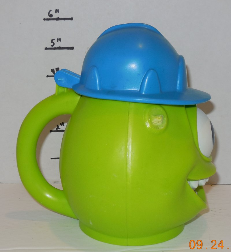 Image 1 of Disney On Ice Exclusive Monsters Inc Mike Wazowski Cup Mug Rare HTF
