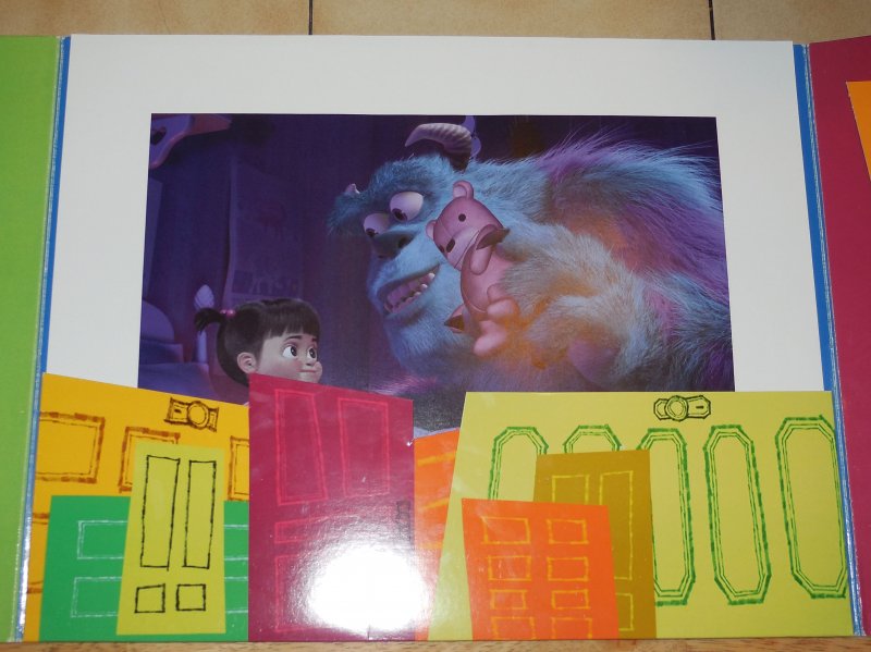 Image 3 of Disney Pixar Monsters Inc Set of 4 Lithographs 11 x 14 Complete in Folder