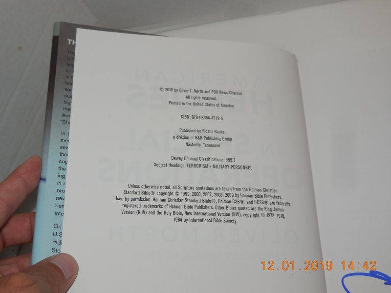 Image 4 of American Heroes  In Special Operations by Oliver North (2010, Hardcover) Signed