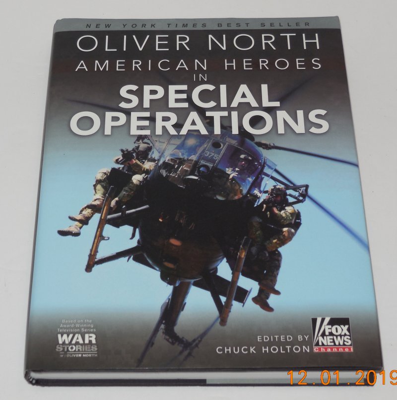 Image 2 of American Heroes  In Special Operations by Oliver North (2010, Hardcover) Signed