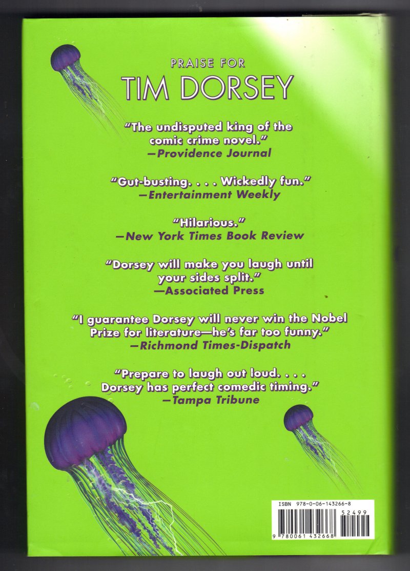 Image 2 of Serge Storms Nuclear Jellyfish Bk. 11 by Tim Dorsey (2009, Hardcover) Signed