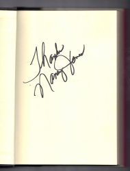 Nashville Wives by Nancy Jones (1998, Hardcover) Signed Autographed Book