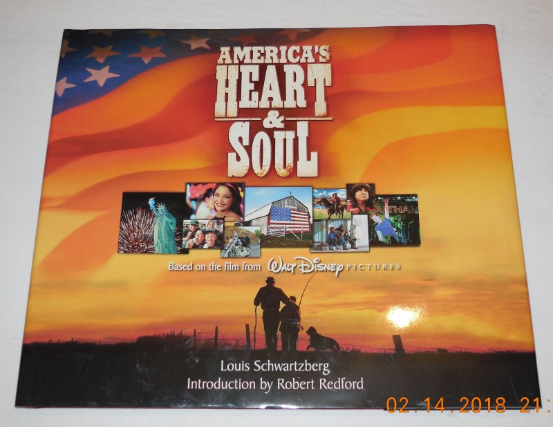 Image 2 of America Heart and Soul By Luis Schwartzberg (Hardcover) Signed Book Disney