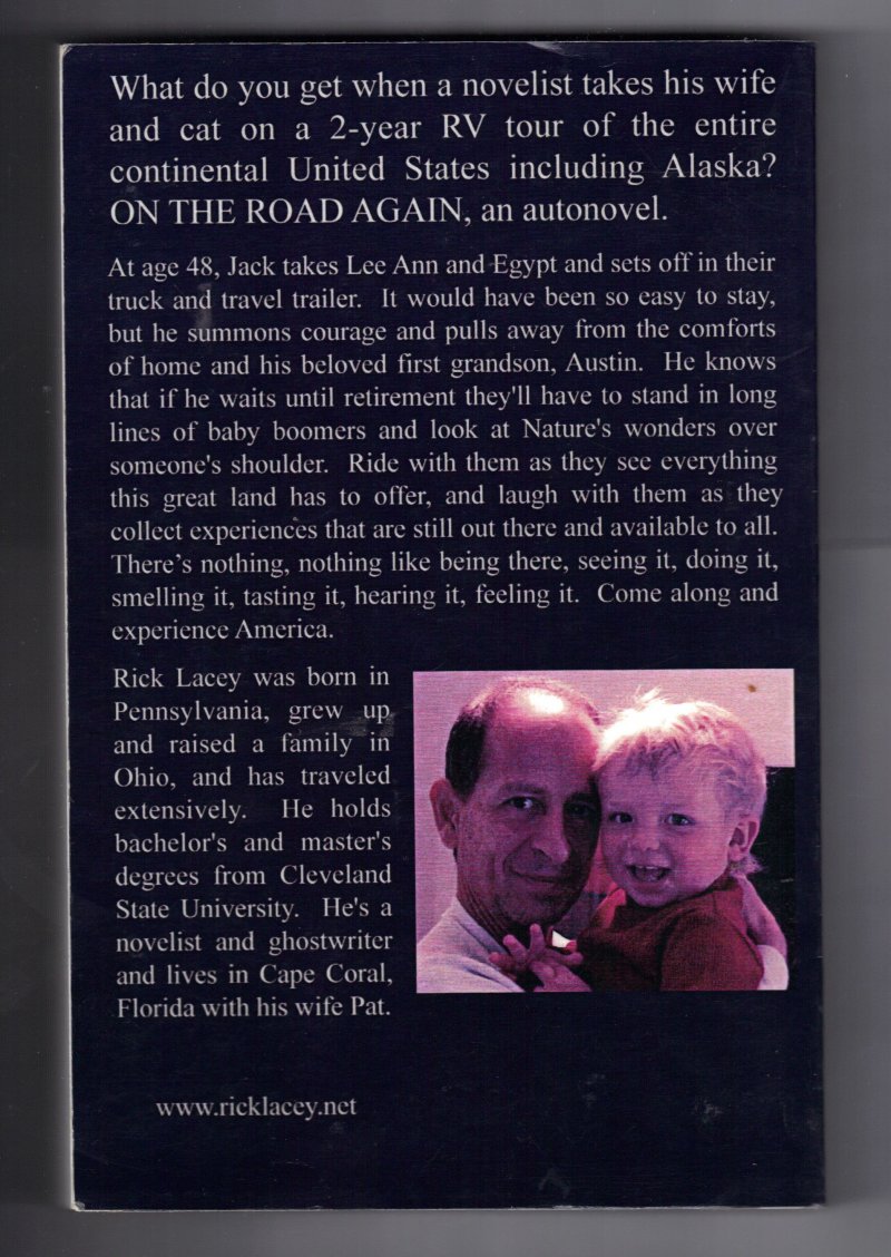 Image 2 of on the road again Paperback Book By Rick Lacey Signed Autographed By Author