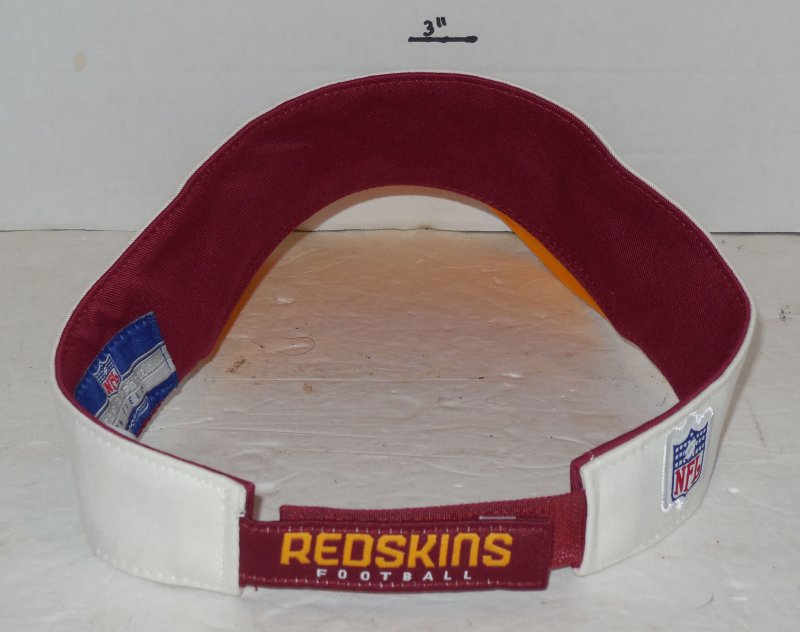 Image 2 of Ray Brown #67 Signed autographed Visor Hat Washington Red Skins