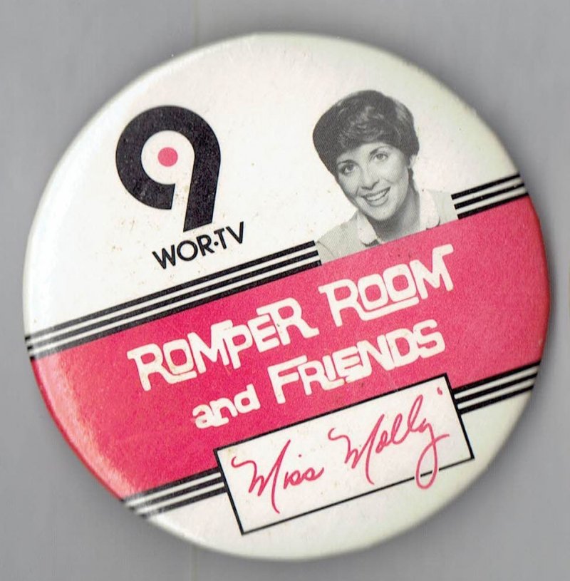 Image 0 of WORTV channel 9 Romper Room and Friends Miss Molly Pin Button