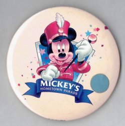 Mickey Mouse Hometown Parade pin button