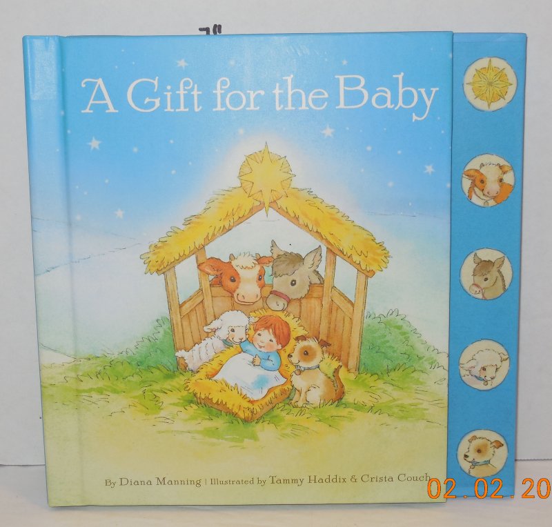 Image 5 of HALLMARK KEEPSAKE 2010 A GIFT FOR THE BABY INTERACTIVE BOOK  ORNAMENT SET