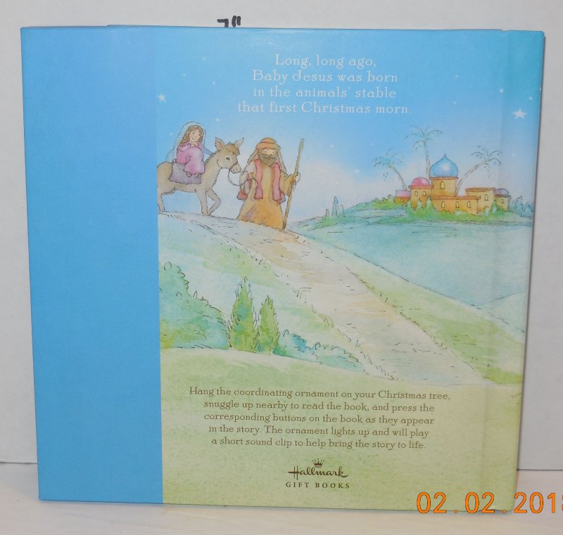 Image 6 of HALLMARK KEEPSAKE 2010 A GIFT FOR THE BABY INTERACTIVE BOOK  ORNAMENT SET