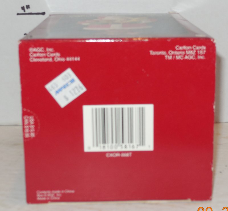 Image 4 of 1996 Carlton Cards Heirloom Santa's Favorite Toys Ornament MIB rare HTF