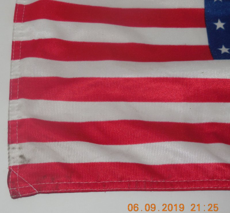 Image 4 of USA American Double Sided Nylon Car Window Vehicle 12x15.5 Flag