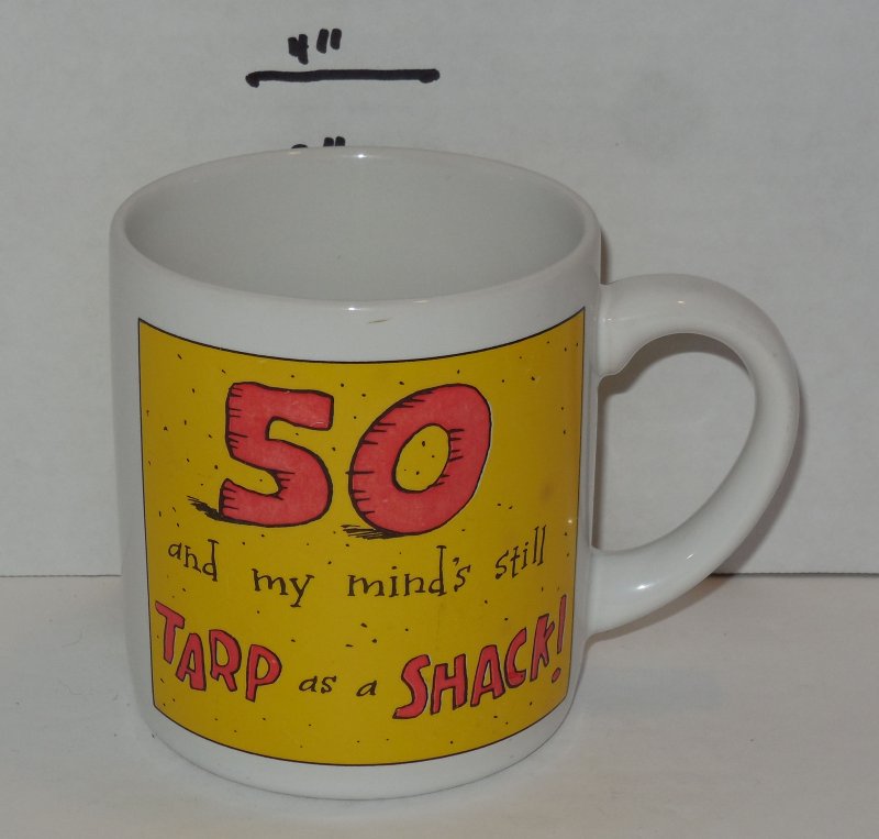 Image 0 of 50 and My Mind's Still Tarp as a Shack Coffee Mug Cup Ceramic By Recycled Paper 