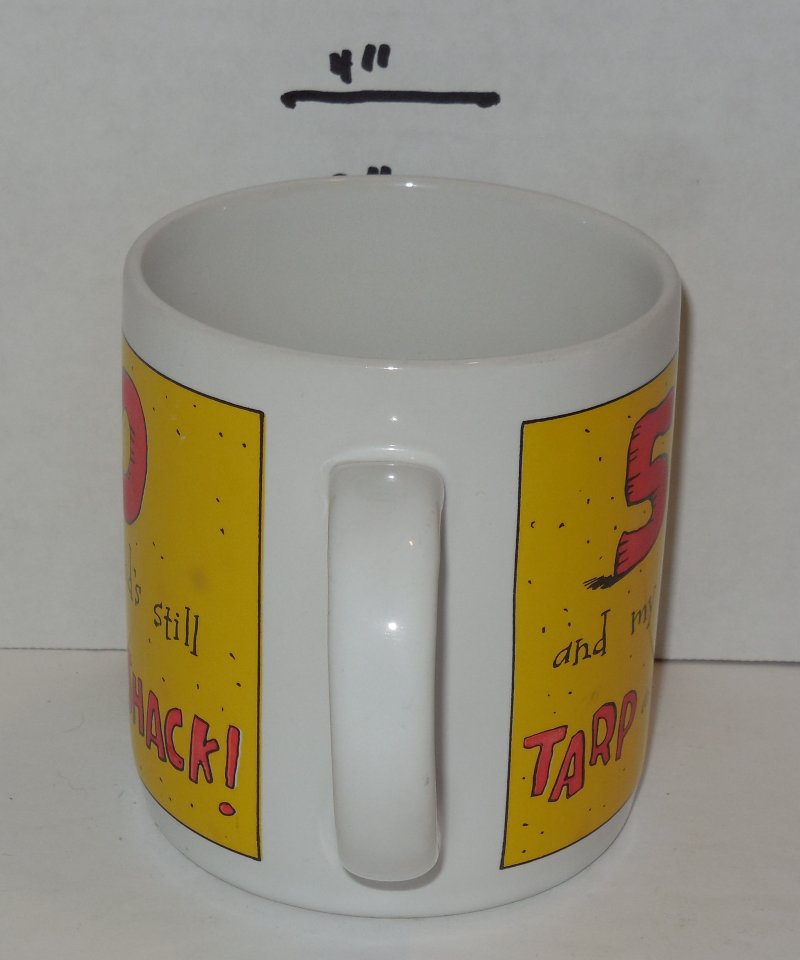 Image 1 of 50 and My Mind's Still Tarp as a Shack Coffee Mug Cup Ceramic By Recycled Paper 