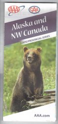 2009 AAA CAA Map Alaska & NW Canada State & Provincial Series