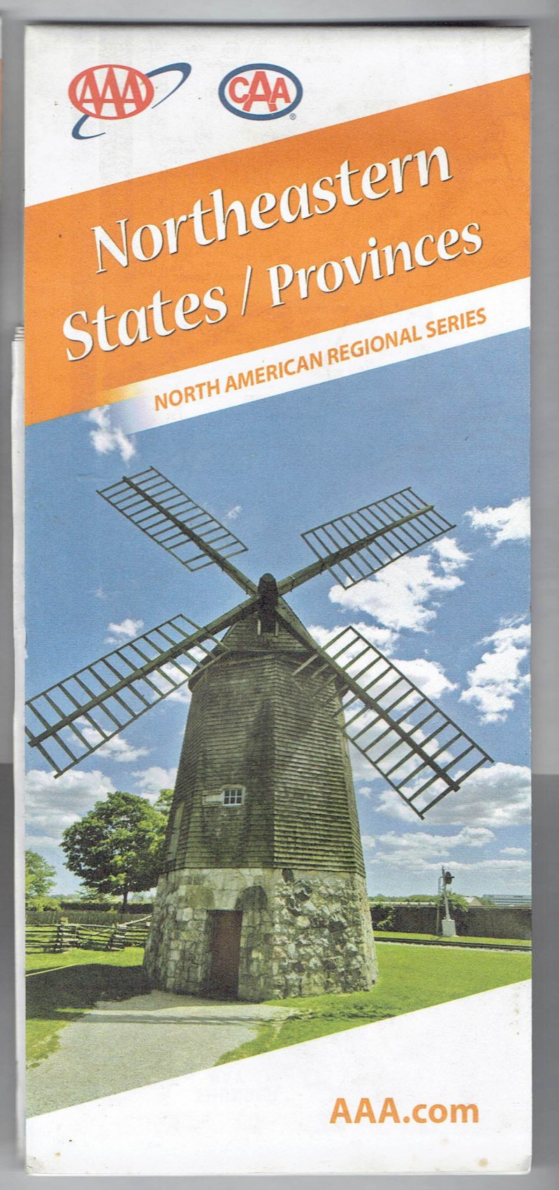 Image 0 of 2009 AAA CAA Map Northeastern States Provinces North America Regional Series