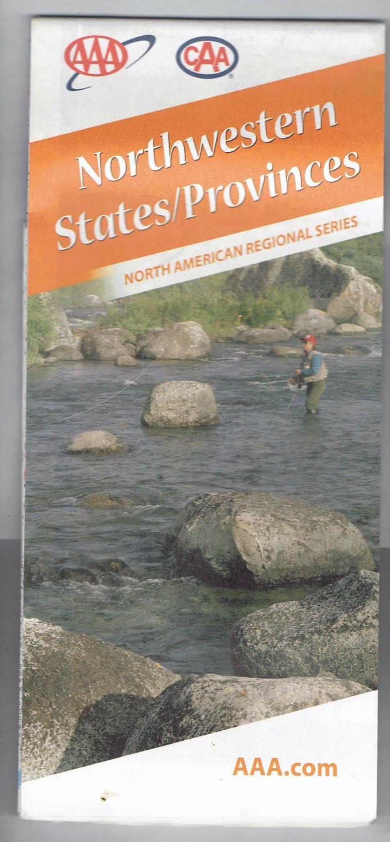 Image 0 of 2009 AAA CAA Map Northwestern States Provinces North America Regional Series