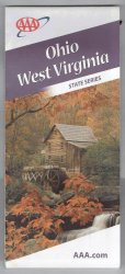 2009 AAA Map Ohio West Virginia