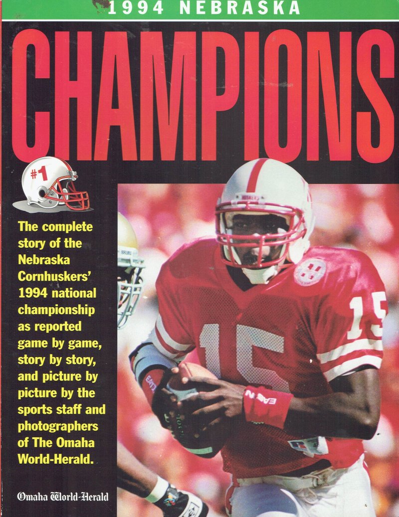 Image 0 of 1994 Nebraska Cornhuskers National Champions Special Edition Magazine Program