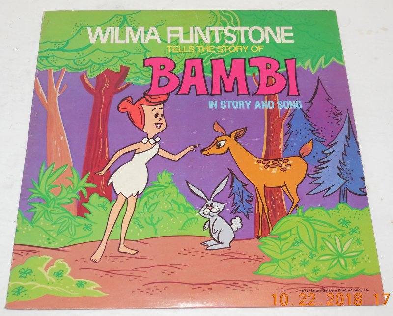 Image 0 of 1977 WILMA FLINTSTONE TELLS THE STORY OF BAMBI STORY & SONGS LP P 13906